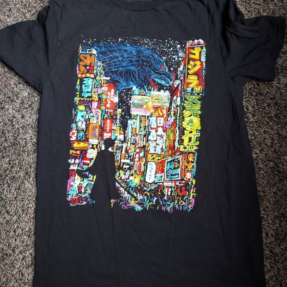 Godzilla Tee, JUNIORS SMALL
